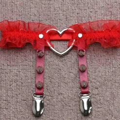 Ruffled Garter Belt