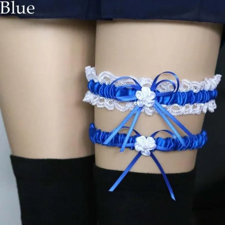 Ruffled Garter Belt Set