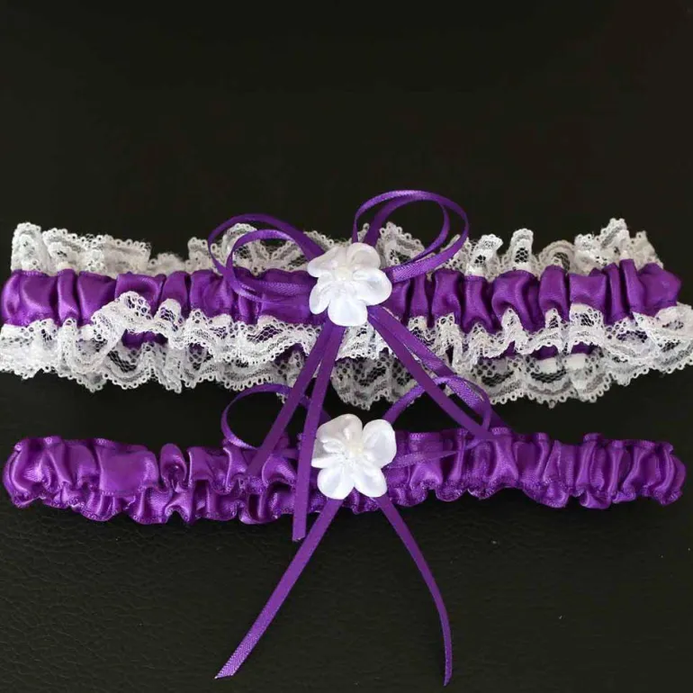 Ruffled Garter Belt Set
