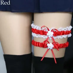 Ruffled Garter Belt Set