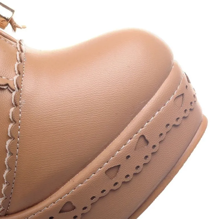 Ruffled Lace Booties