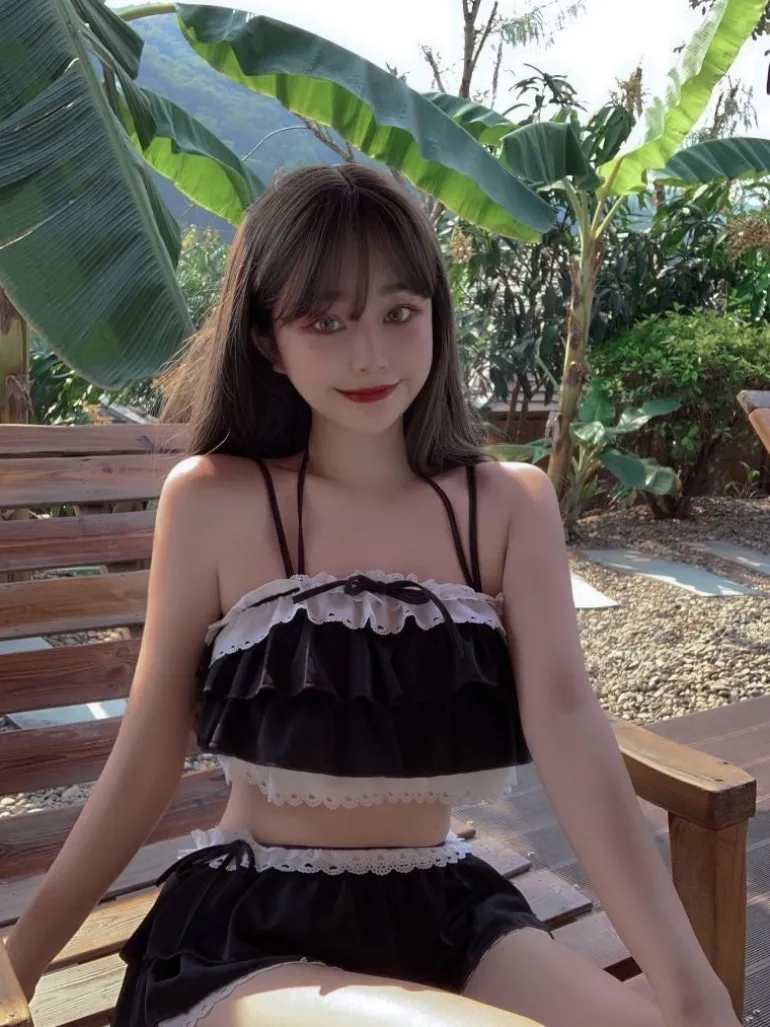 Ruffled Princess Bikini