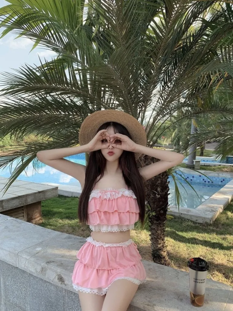 Ruffled Princess Bikini