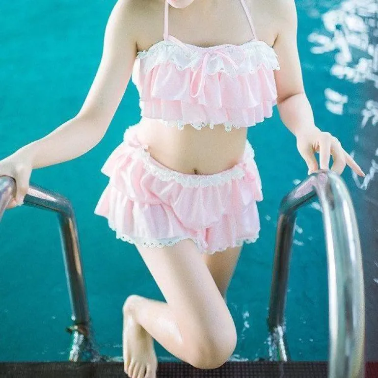 Ruffled Princess Bikini