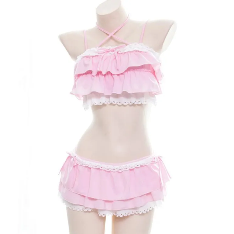 Ruffled Princess Bikini