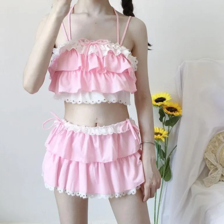 Ruffled Princess Bikini