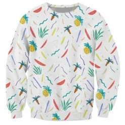 90s Abstract Crewneck
