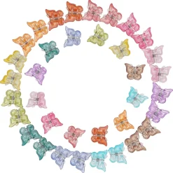 90s Princess Butterfly Clips (50 pieces)