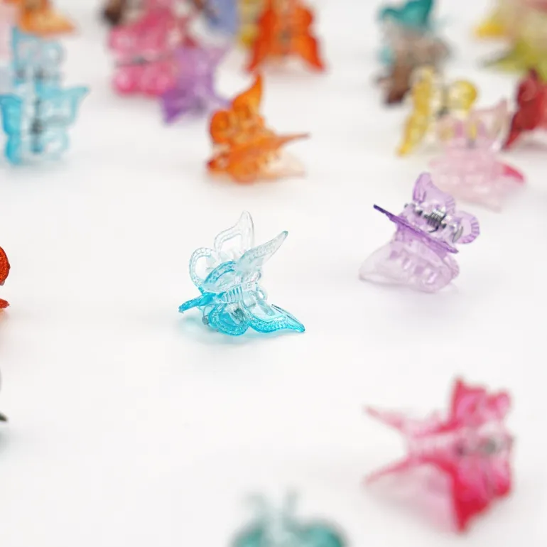 90s Princess Butterfly Clips (50 pieces)