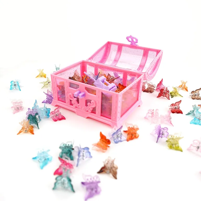 90s Princess Butterfly Clips (50 pieces)