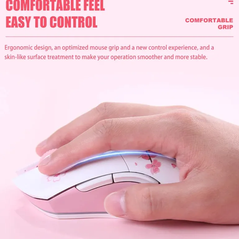 Sakura Blossom Gaming Mouse
