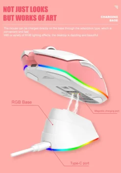 Sakura Blossom Gaming Mouse