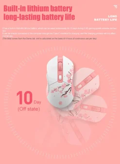 Sakura Blossom Gaming Mouse