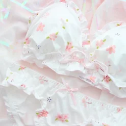 Sakura Blossom Lingerie Set