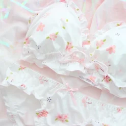 Sakura Blossom Lingerie Set