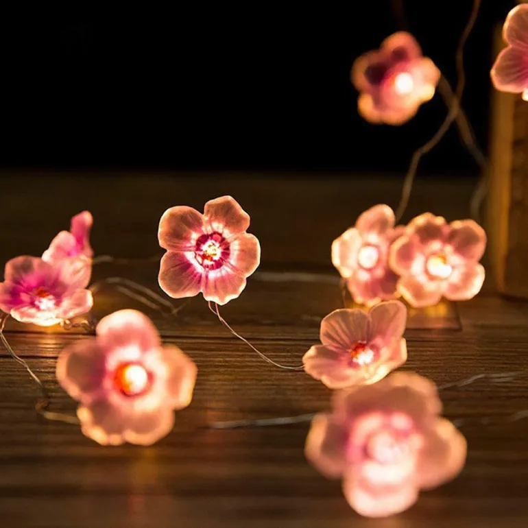 Sakura Blossom String Lights