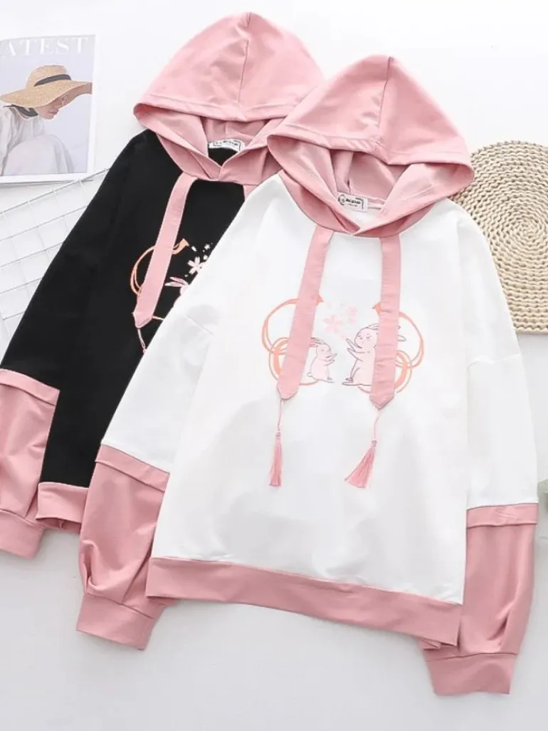 Sakura Bunny Hoodie