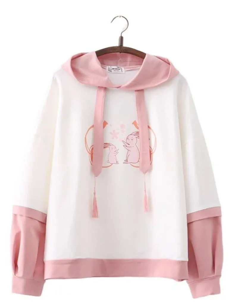 Sakura Bunny Hoodie