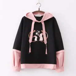 Sakura Bunny Hoodie