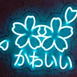 Sakura Flower Kawaii Neon Sign