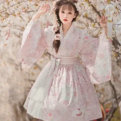 Sakura Kimono Dress