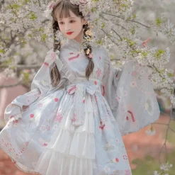 Sakura Kimono Dress