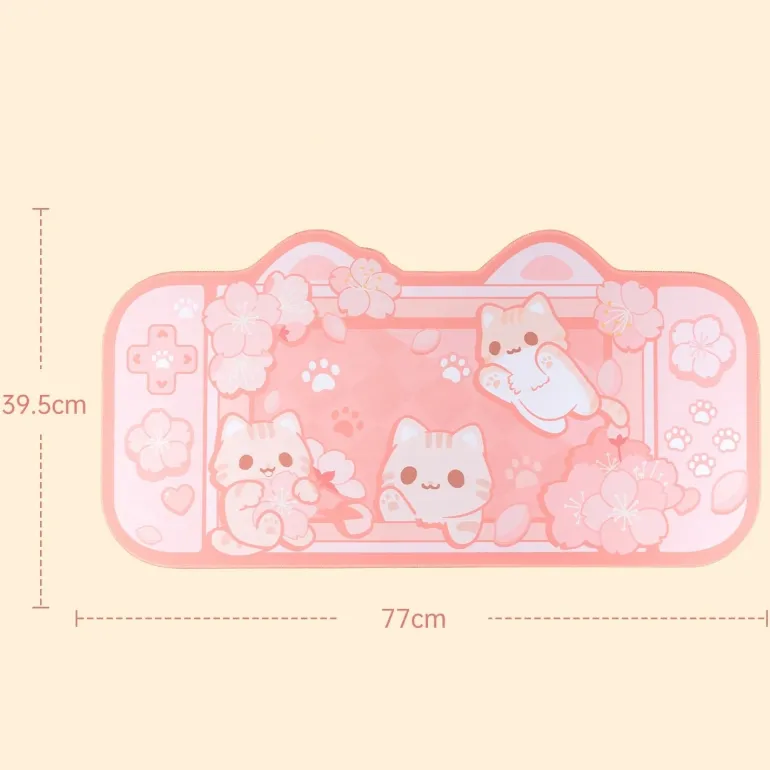 Sakura Neko Gaming Mousepad
