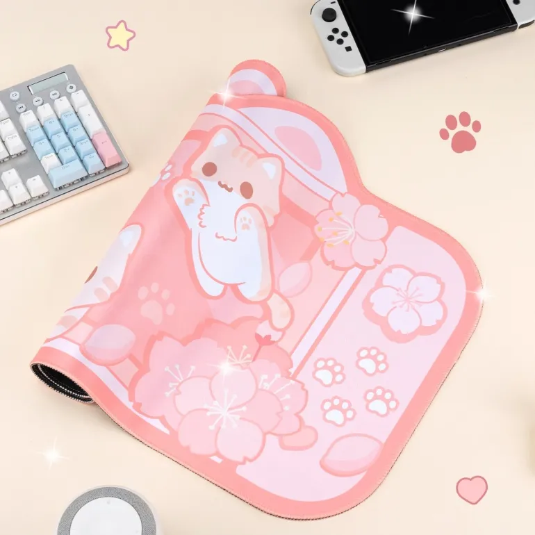 Sakura Neko Gaming Mousepad