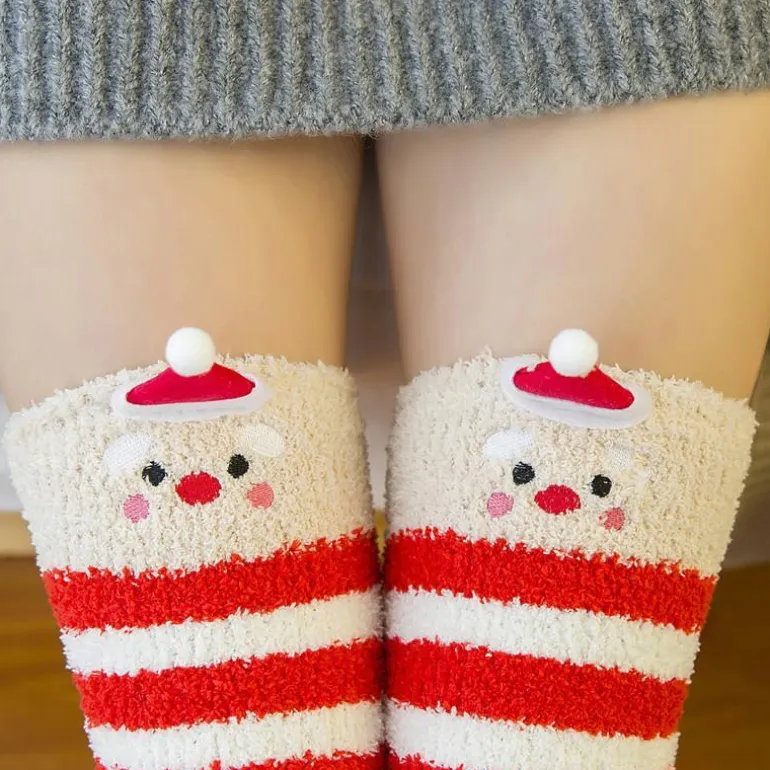 Santa Thigh Highs