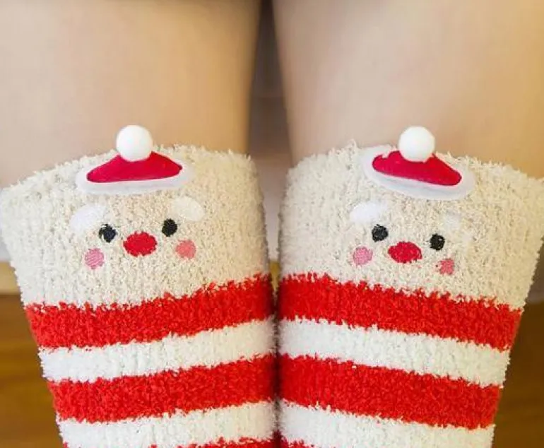 Santa Thigh Highs