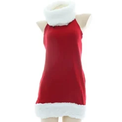 Santa's Knit Turtleneck Dress