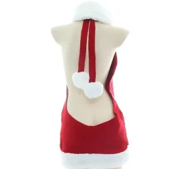 Santa's Knit Turtleneck Dress