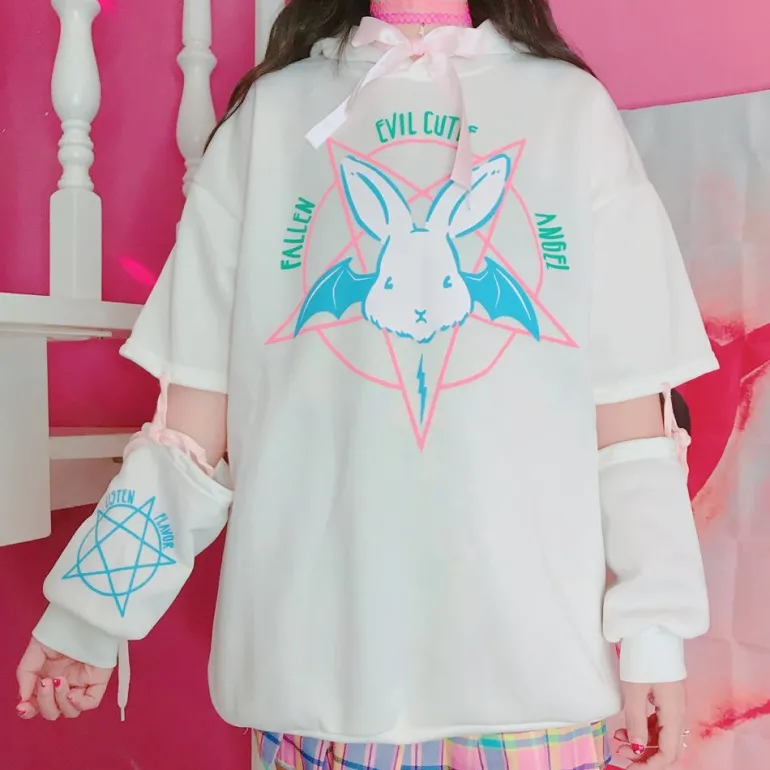 Satanic Bunny Hoodie