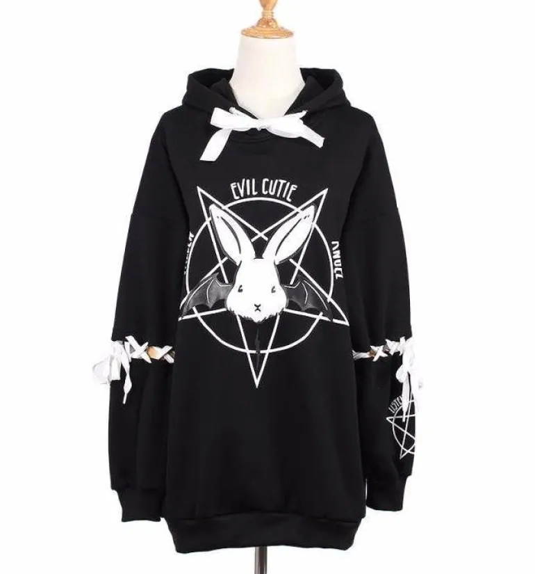 Satanic Bunny Hoodie
