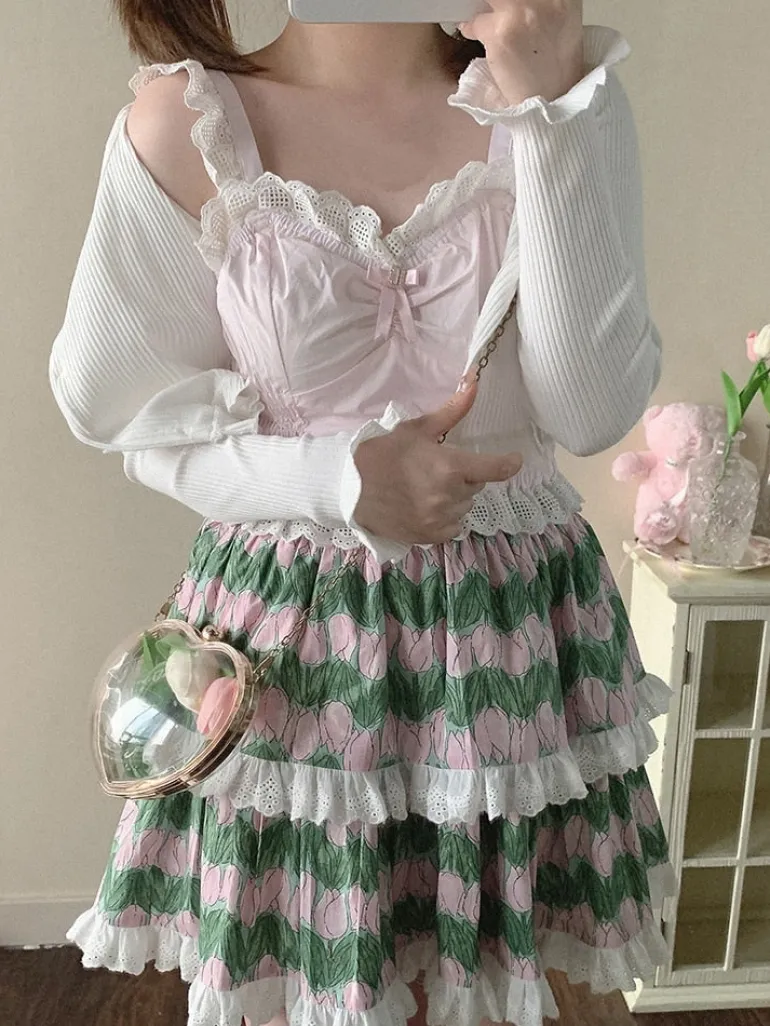 Satin Angeldoll Bustier Crop Top