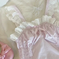 Satin Angeldoll Bustier Crop Top