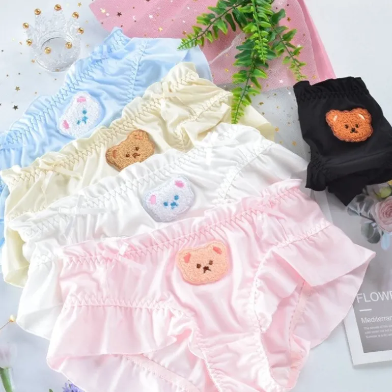 Satin Baby Bear Panties
