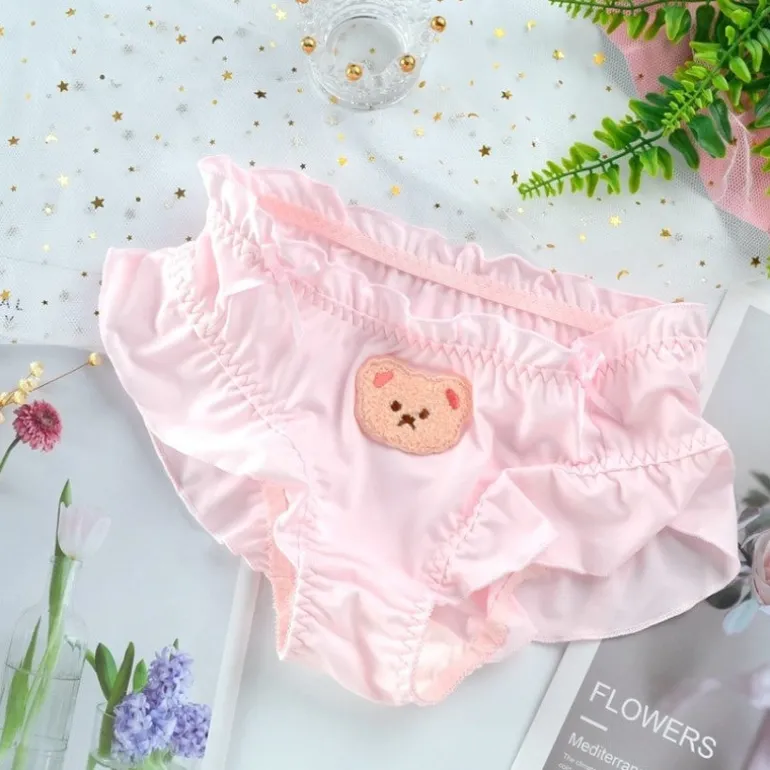 Satin Baby Bear Panties