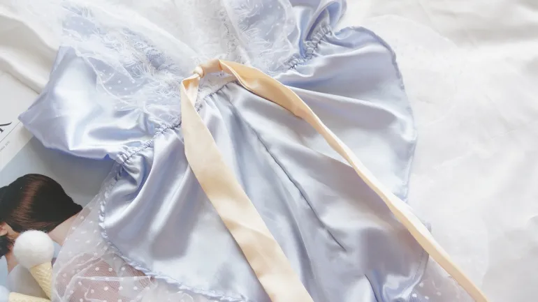 Satin Babydoll Lingerie Set