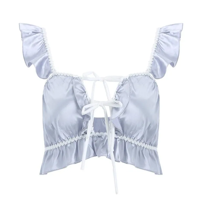 Satin Babydoll Sleep Set