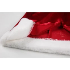 Satin Santa Slip Dress