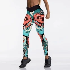 Screaming Pumpkin Leggings