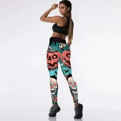 Screaming Pumpkin Leggings