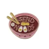 Send Noods Enamel Pin