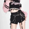 Shadow Blossom Cropped Sports Jacket