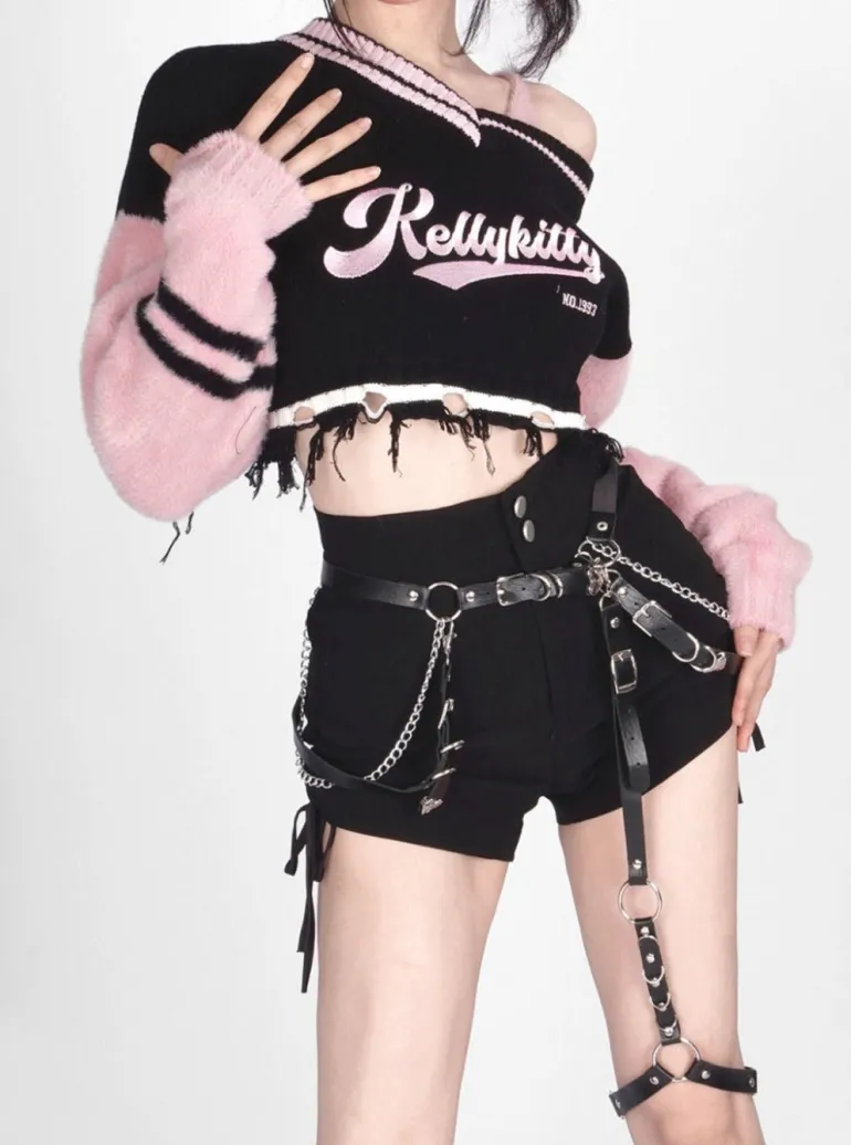 Shadow Blossom Cropped Sports Jacket