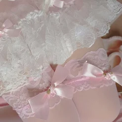 Sheer Babygirl Bow Stockings