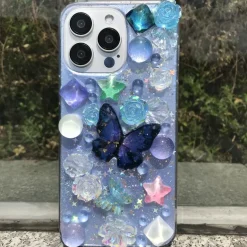 Shimmering Butterfly iPhone Case