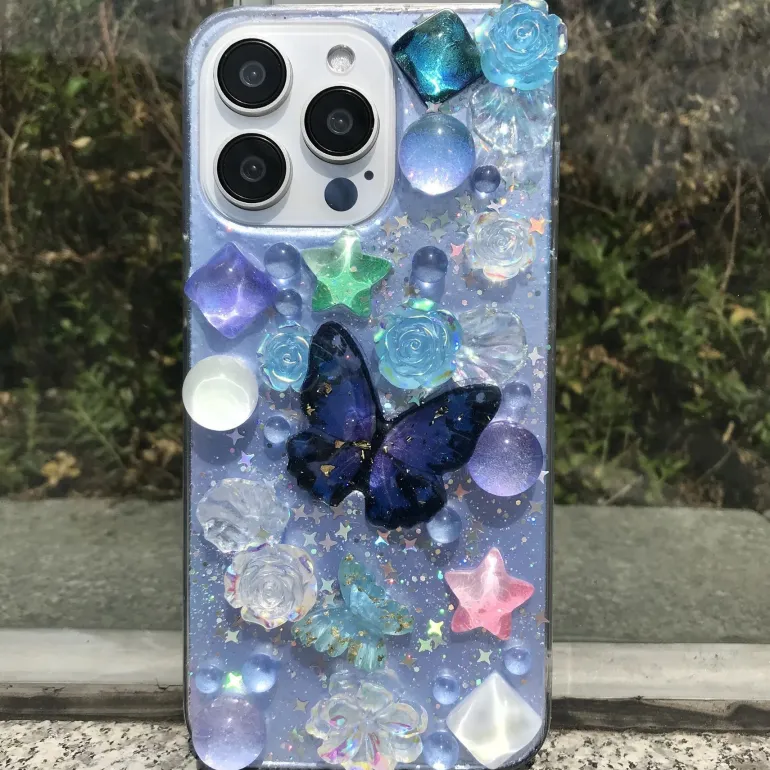 Shimmering Butterfly iPhone Case