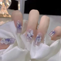 Short Angelic Press On Nails